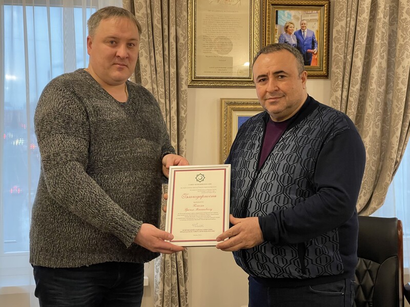 Глава Совета муфтиев России отметил деятельность фонда, возглавляемого Грачья Погосяном