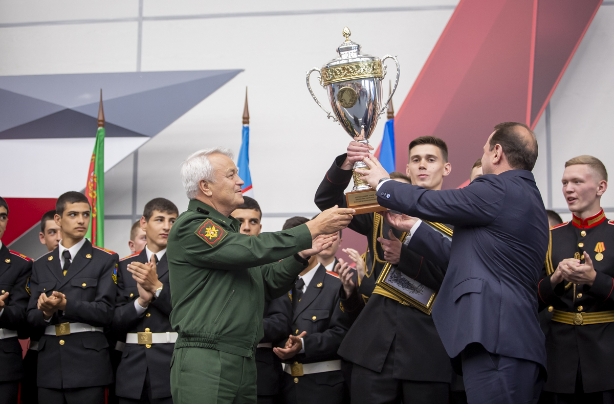 Петербургские суворовцы завоевали кубок Министра обороны России!