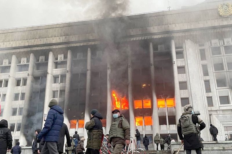 К беспорядкам в Казахстане привлекались организованные преступные группировки
