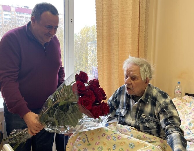 100-летний юбилей ветерана ВОВ Кизенкова Николая Егоровича