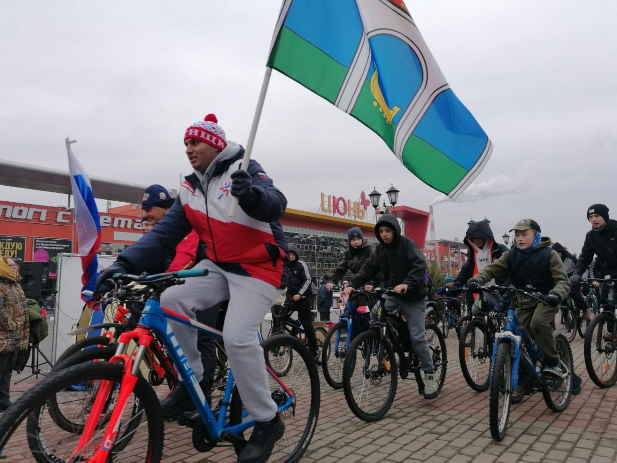 В Московской области с успехом прошёл осенний веломарафон 
