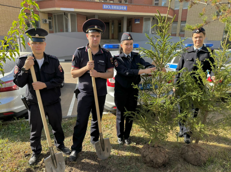В Красногорске сотрудники полиции приняли участие в акции 
