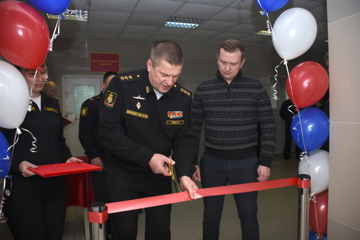 Во Владивостоке после проведения капитального ремонта открылось кардиологическое отделение госпиталя Тихоокеанского флота